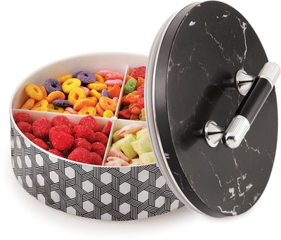 Nabhya Plastic Utility Container  - 750 ml(Black)