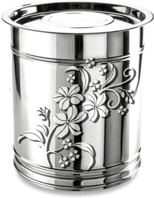 Qality Steel Grocery Container  - 10 L(Silver)