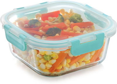 Magnus Glock Glass Food Sqaure Container 1 Containers Lunch Box(800 ml)