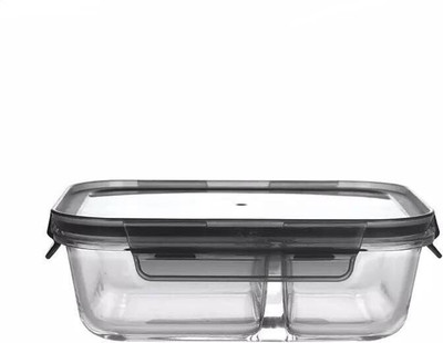DHARMBHAKTI Glass Utility Container  - 1000 ml(Clear)