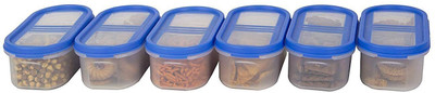 Cutting EDGE Plastic Utility Container  - 535 ml(Pack of 6, Blue)