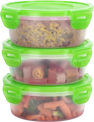 Cutting EDGE Polypropylene Utility Container  - 500(Pack of 3, Green)