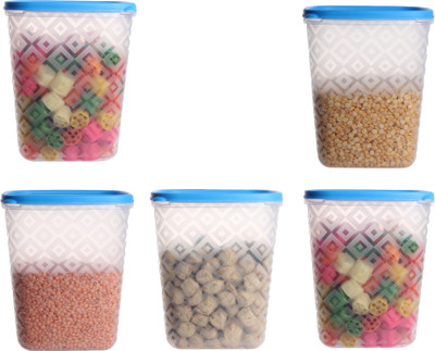 Loknath Plastic Utility Container  - 2000 ml(Pack of 5, Blue)