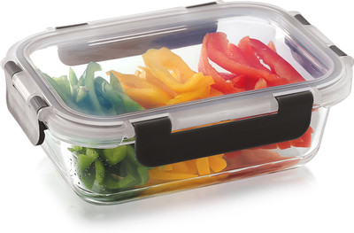 Magnus Glock Glass Food Rectangle Container 1 Containers Lunch Box(640 ml)