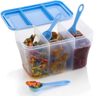 Btop Plastic Utility Container  - 1100 ml(Blue)