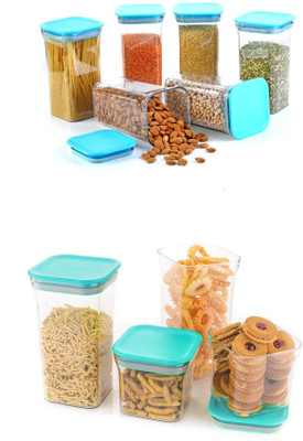 Analog Kitchenware Paper Grocery Container  - 1100 ml, 550 ml(Pack of 10, Blue)