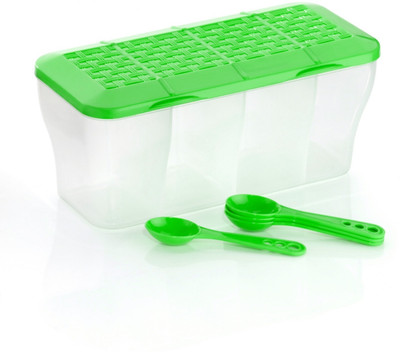 halfmoon Plastic Grocery Container  - 1500 ml(Green)