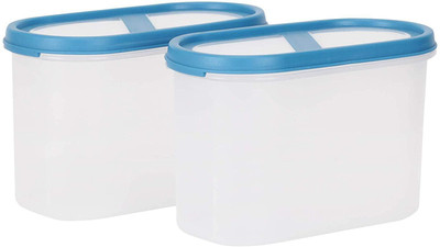 Cutting EDGE Plastic Utility Container  - 1200 ml(Pack of 2, Blue)