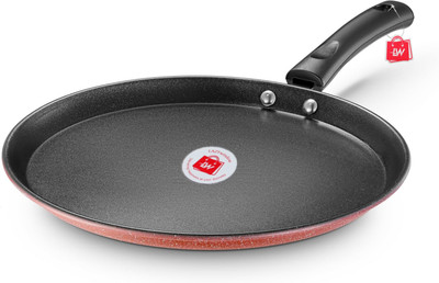 Induction Bottom Light Weight Nonstick Dosa Tawa 26 cm diameter(Hard Anodised, Non-stick, Induction Bottom)