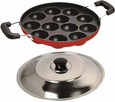SEREE Appam-Patra-01 Non-Stick Coated Cookware Set(PTFE (Non-stick), 4 - Piece)
