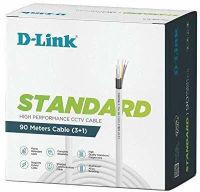 D Link LAN Cable 90 m CCTV Standard 90MTR Cable 3 1 Price History