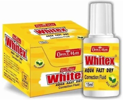 Soni Officemate Correction Fliud (White) 6 mm Correction Fliud(Set of 1, White)