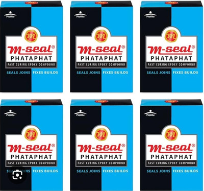 ADISON M SEAL Mseal Phataphat fast Curing Epoxy resin, Pack of 3 AND GET 2 FREE Adhesive(25 g)