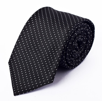 NEUROCLUB Silk Tie Pin Set(Black, White)