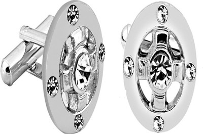 house of common Brass Cufflink(Silver)
