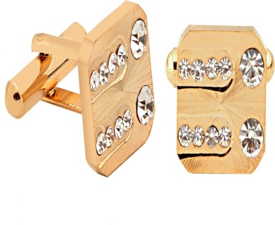 house of common Brass Cufflink(Gold)