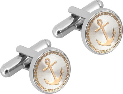 house of common Metal Cufflink(White)