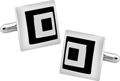 house of common Brass Cufflink(Silver)