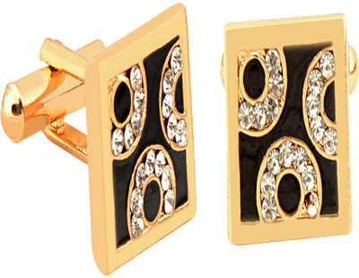 house of common Brass Cufflink(Gold)