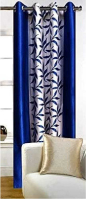 152 cm (5ft) Window Curtain(BLUE)