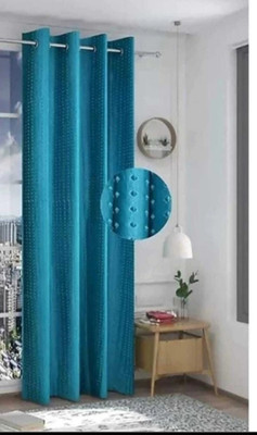 152 cm (5ft) Window Curtain(AQUA)