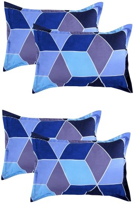 Flipkart SmartBuy Polycotton Pillows Cover(Pack of 2, 44 cm*68 cm, Light Blue)