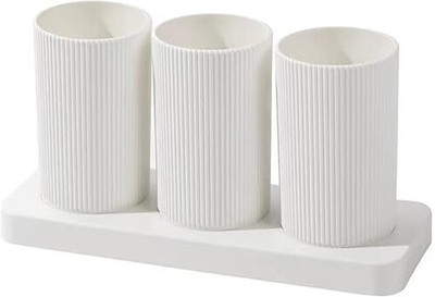 CountryLink Empty Cutlery Holder Case(White  Holds 24 Pieces)
