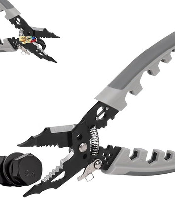 LAKSHMINARAYAN SALES 28 in 1 Wire Stripper Tool, 8-Inch Wire Crimping Tool, Multifunction wire Hand Tool for Cutting, Stripping, Shearing Wire Cutter