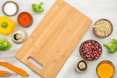 EpicFinds Chopping Board/Plate for Pizza,Vegetables,Fruits and Cheese Wooden Cutting Board(Brown Pack of 1 Dishwasher Safe)