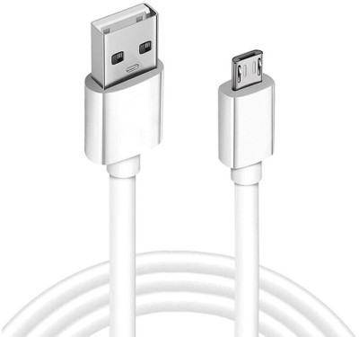 MIFKRT Micro USB Cable 2.4 A 1.1 m Original quality Fast Sturdy and Fast Micro USB Charging & Data Transfer Cable(Compatible with All Mobile Vivo, Oppo, Samsung, Gionee and Mi, Vivo phones, White)