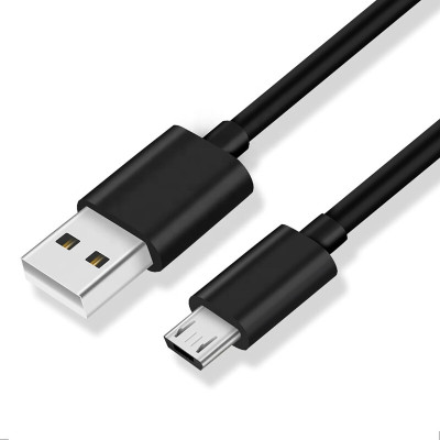 Accessories At Cost Micro USB Cable 2 A 1 m 3.1 Amp Fast Charging Micro USB Cable / Android Cable ( Support Fast Charging & Data Sync )(Compatible with All Oppo Mobile, Micro USB Phones, Black, One Cable)