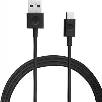 NYC Simplify Your Life Micro USB Cable 2 A 1 m Zinc Mesh OCB2AAC(Compatible with All Smartphones comprising Micro USB Port in Oppo,Realme,MI, Samsung, Black, One Cable)