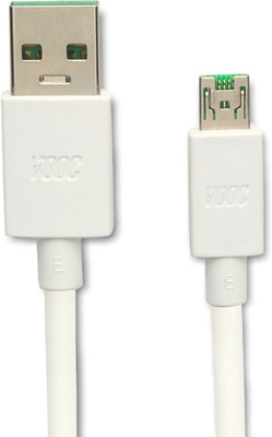 LAMIYANA Micro USB Cable 4 A 1.1 m original 5V/4A Vooc SuperFast Data Sync Charging Cable(Compatible with NA, White, One Cable)