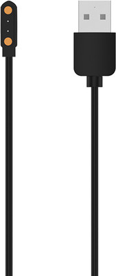 4uonly Power Sharing Cable 3 m Firebolt cable Smart Watch Charging Cable Compatible with nmk4(Compatible with Multi - Text
only null values allowed, Black)