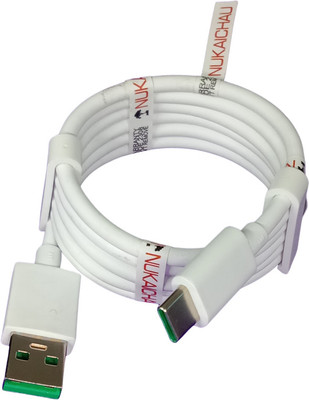 NUKAICHAU USB Type C Cable 6.5 A 1.00211999999997 m Copper Braiding 18w pd charger(Compatible with data cable type b, White, One Cable)