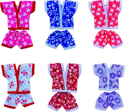 laddu Gopal Kanha ji laddu gopal summer cotton night suit set of 6 combo dresses SIZE NO. 0-1 Dress deal from flipkart laddu Gopal Kanha ji laddu gopal summer cotton night suit set of 6 combo dresses SIZE NO. 0-1 Dress deal from flipkart