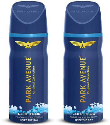PARK AVENUE COOL BLUE DEODORANT FOR MEN, 150ML SET OF 2 PCS Deodorant Spray  -  For Men(300 ml, Pack of 2)