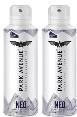 PARK AVENUE Neo Deodorant Spray For Men 150 Ml Pack Of 2 Deodorant Spray  -  For Men(300 ml, Pack of 2)