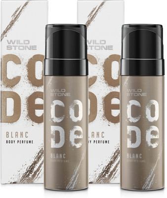 Wild Stone CODE Blanc No Gas Body Perfume For Men (150 ml Each) Long Lasting body Perfume Deodorant Spray  -  For Men(300 ml, Pack of 2)