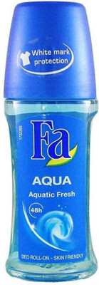 FA aqua Deodorant Roll-on  -  For Men & Women(50 ml)