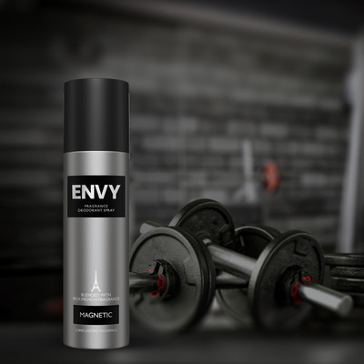 Envy Magnetic 3 Deodorant Spray  -  For Men(120 ml)