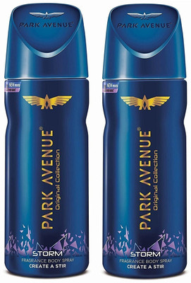 PARK AVENUE Storm Body Spray 150ml-2Pcs HS5598 Body Spray  -  For Men(300 ml, Pack of 2)