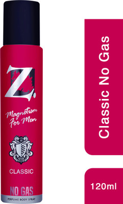 Z - Magnetism for Men Classic Deodorant Spray  -  For Men(120 ml)