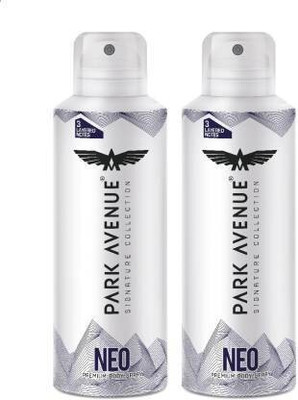 PARK AVENUE Neo Body Spray Pack of 2 Body Spray  -  For Men(300 ml, Pack of 2)