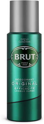 BRUT Original Deodorant for Men | Long Lasting Robust Fragrance 200ml Deodorant Spray  -  For Men(200 ml)
