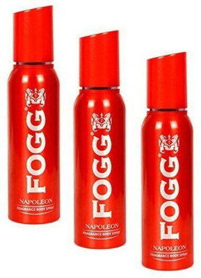 FOGG Regular Napolean Body Spray 120ml-3Pcs DY5986 Body Spray  -  For Men(360 ml, Pack of 3)