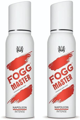 FOGG Master Napoleon Intense No Gas Body Spray  -  For Men(240 ml, Pack of 2)
