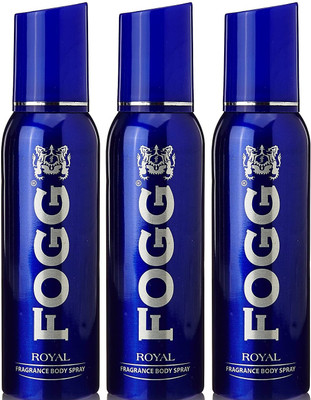 FOGG ROYAL deodorant 600ml Deodorant Spray  -  For Men(600 ml, Pack of 3)