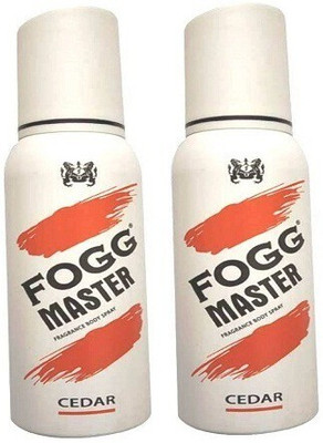 FOGG Master Cedar Deo Body Spray (Pack Of 2)240ml Deodorant Spray  -  For Men & Women(240 ml, Pack of 2)