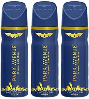 PARK AVENUE Classic Deo 3 Good Morning Combo for Men (Pack of 3) Deodorant Spray  -  For Men(450 ml, Pack of 3)
